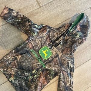Toddler 2T John Deere Camouflage Hooded Sweatshirt - Worn once